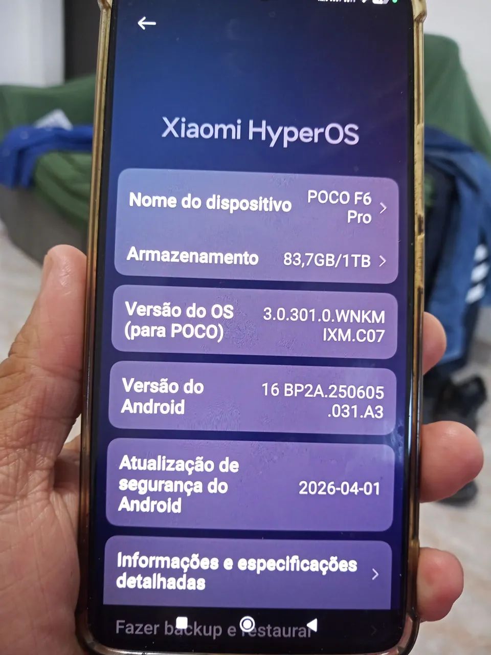POCO F6PRO 1TB 22GB RAM - Foto 3
