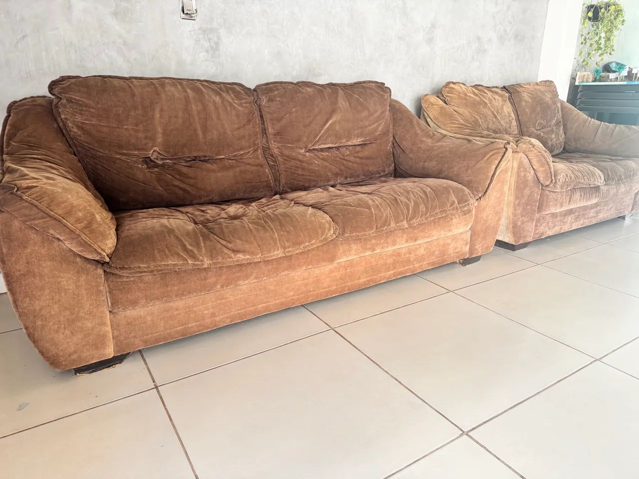 Conjunto estofado 2 e 3 lugares - Foto 3