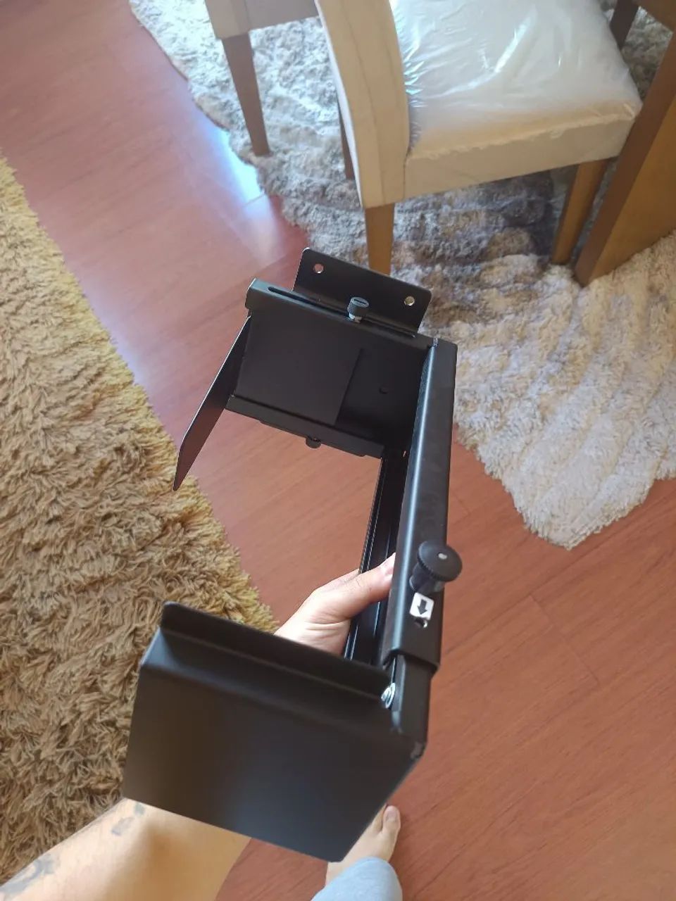 Suporte Para Gabinete Cpu Suspenso - Foto 3