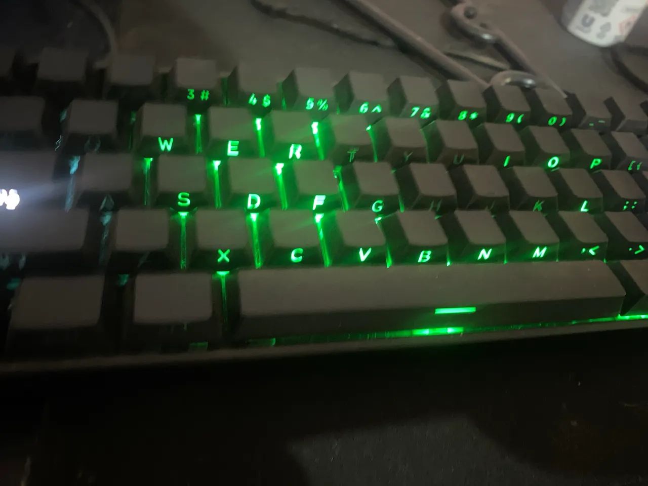 Teclado magnético 60% akko fun 60 pro he, em perfeito estado. - Foto 5