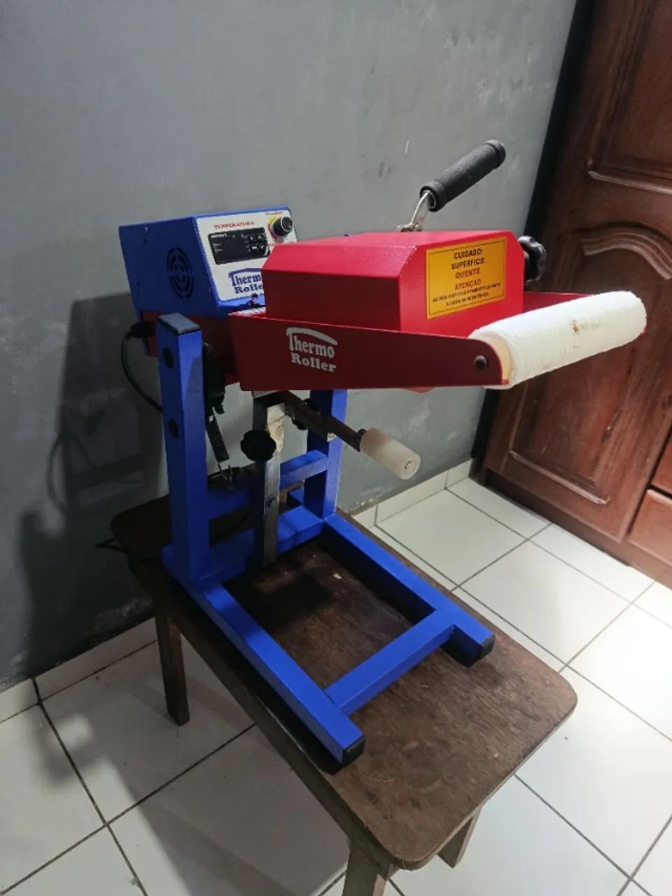 Prensa Transfer Laser 360 Thermo Roller Profissional  - Foto 2