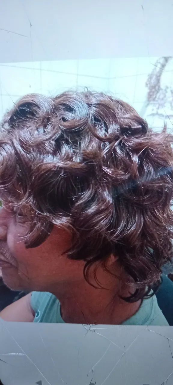 Peruca cabelo humano 