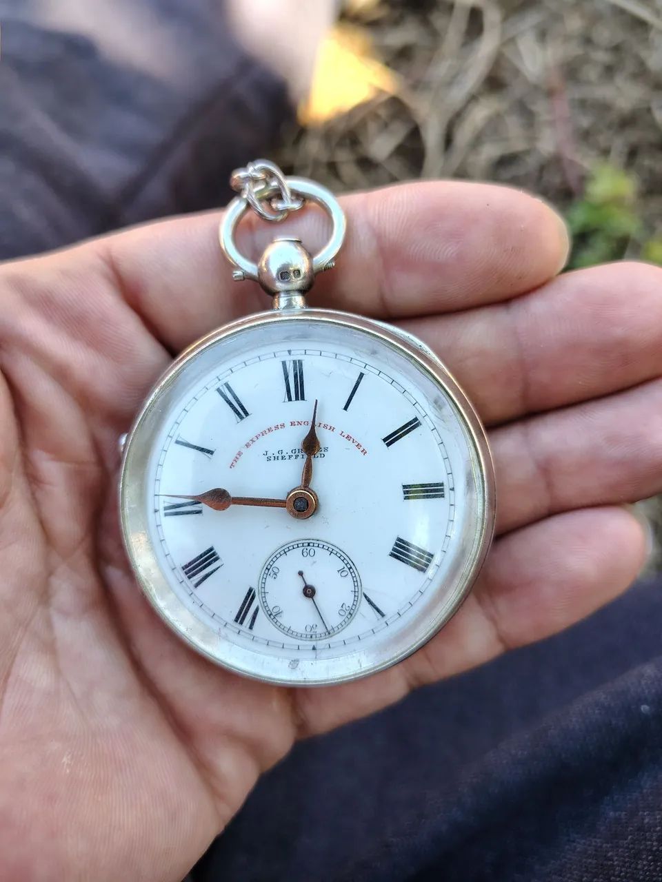 Relógio de bolso antigo  - Foto 2