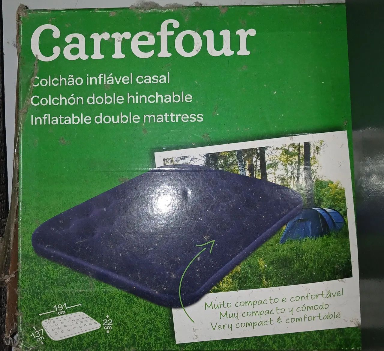 Colchão inflável casal 