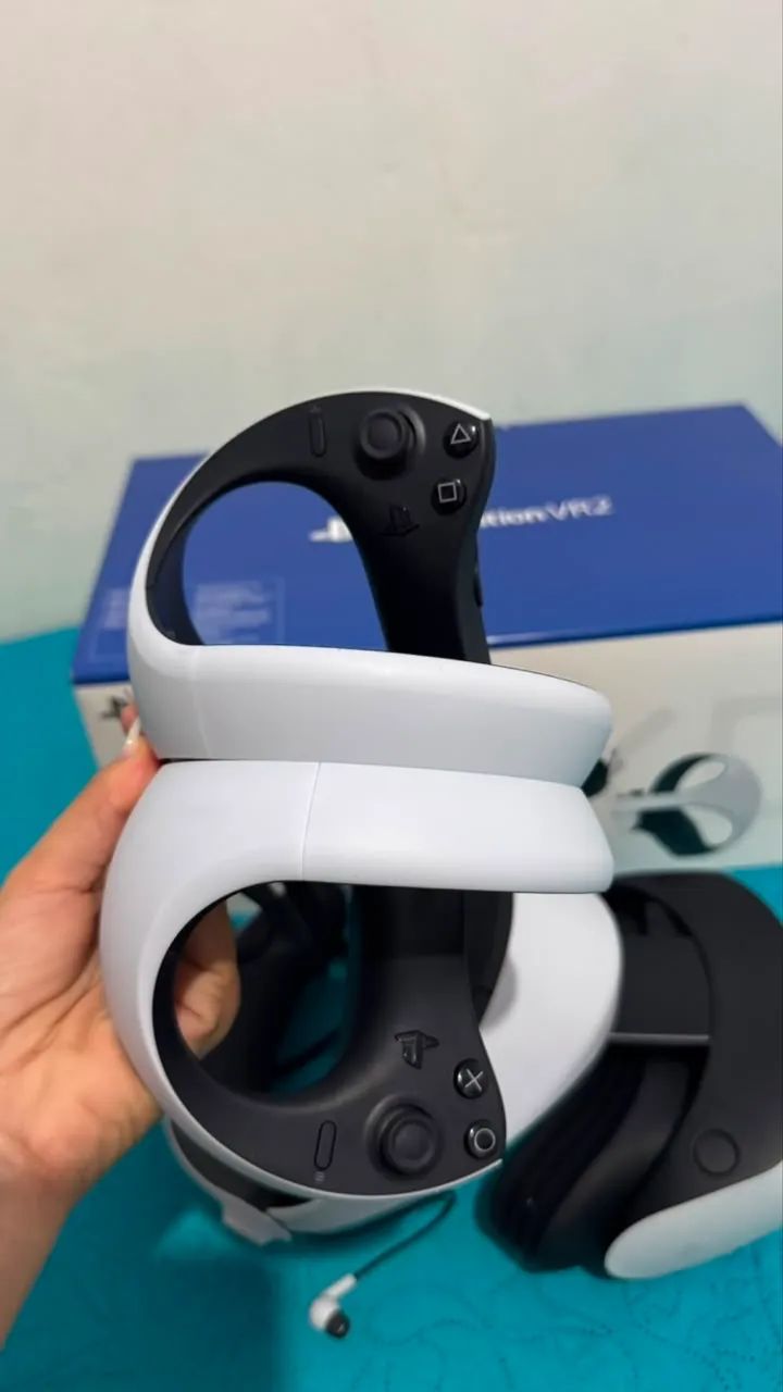 PS5 1TB + PSVR2 + 2 Controles COMPLETO! - Foto 5