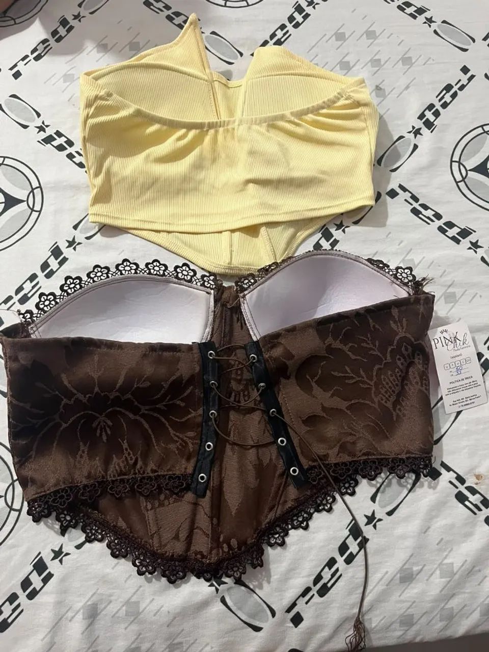 2 croped corselet (M) NAO ENTREGO  - Foto 2