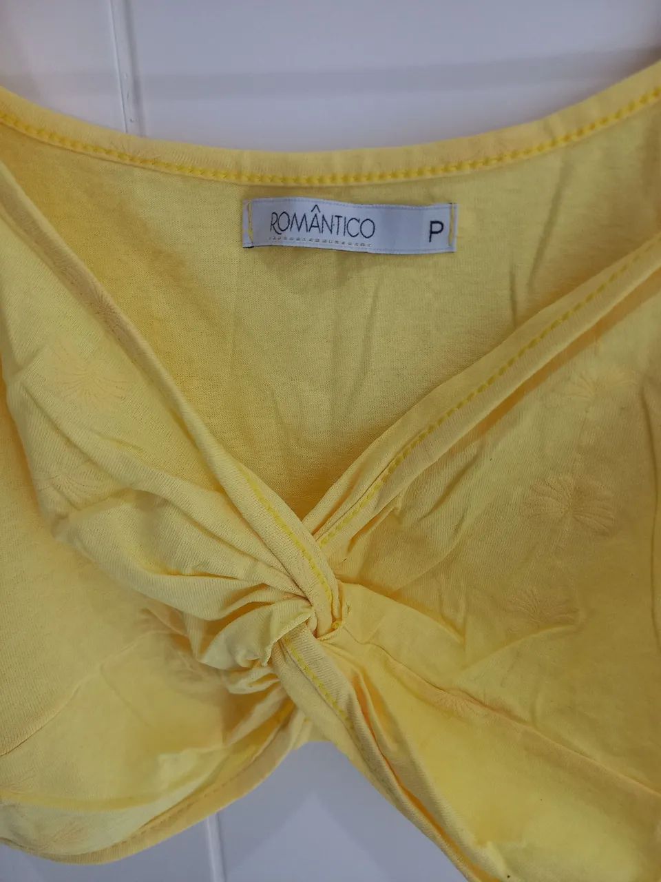 Cropped amarelo  - Foto 3