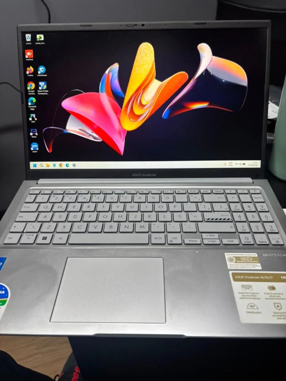 Notebook ASUS Vivobook i5 8gb ram 256gb ssd