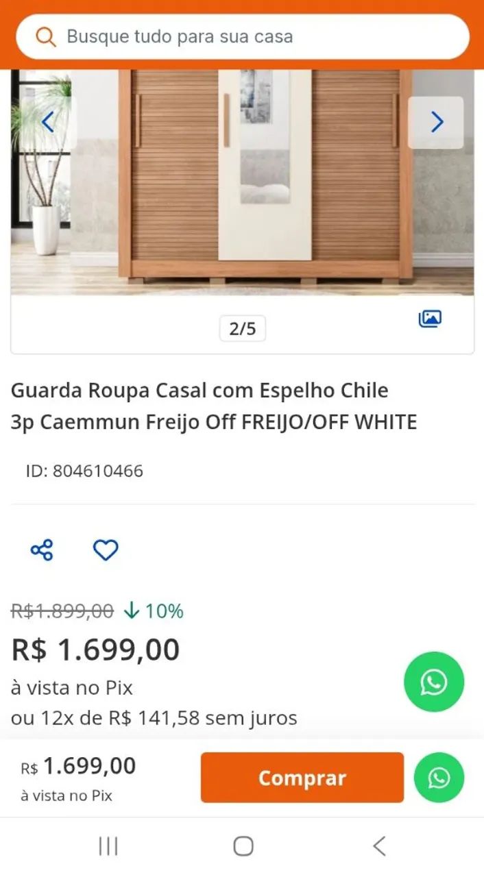 Guarda roupa MDF  - Foto 2