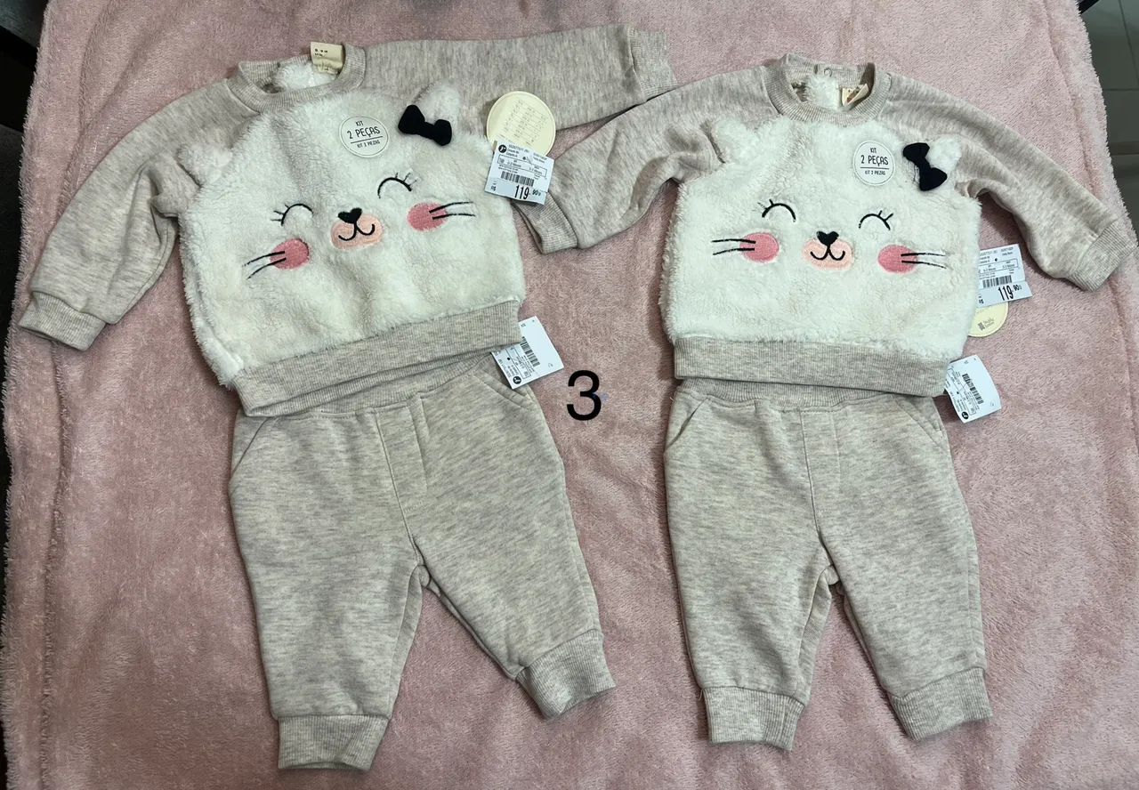 Roupas bebê, novas, nunca usadas  - Foto 3