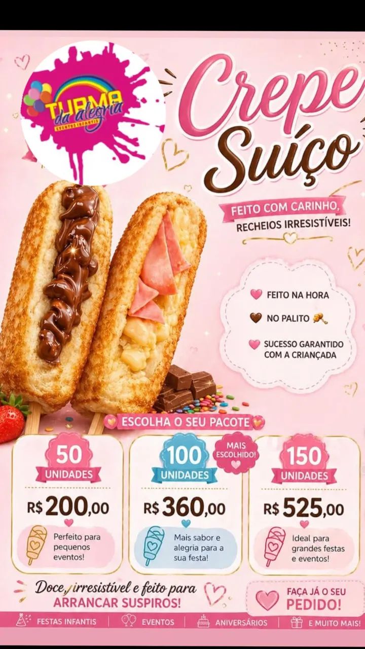 Crepe suíço 