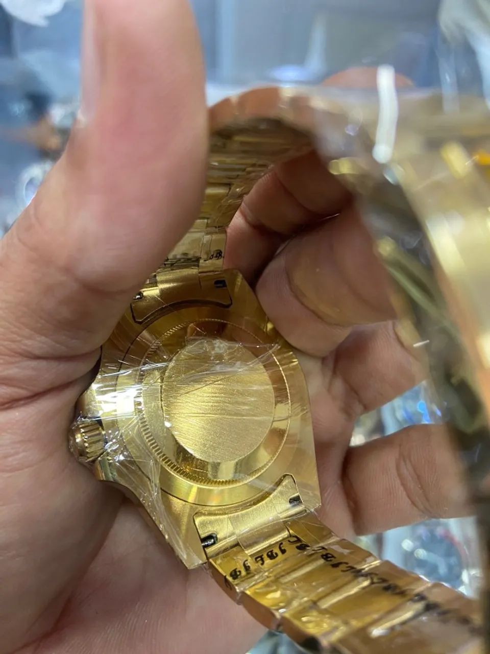 Rolex Submariner Date Dourado E Azul Automático Premium C Garantia - Foto 5