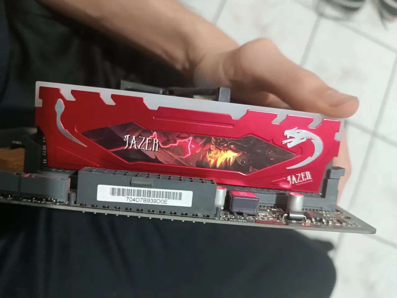 i5 6400 + 8GB 3200mhz JAZER + ASUS H110m-cs USADO - Foto 2