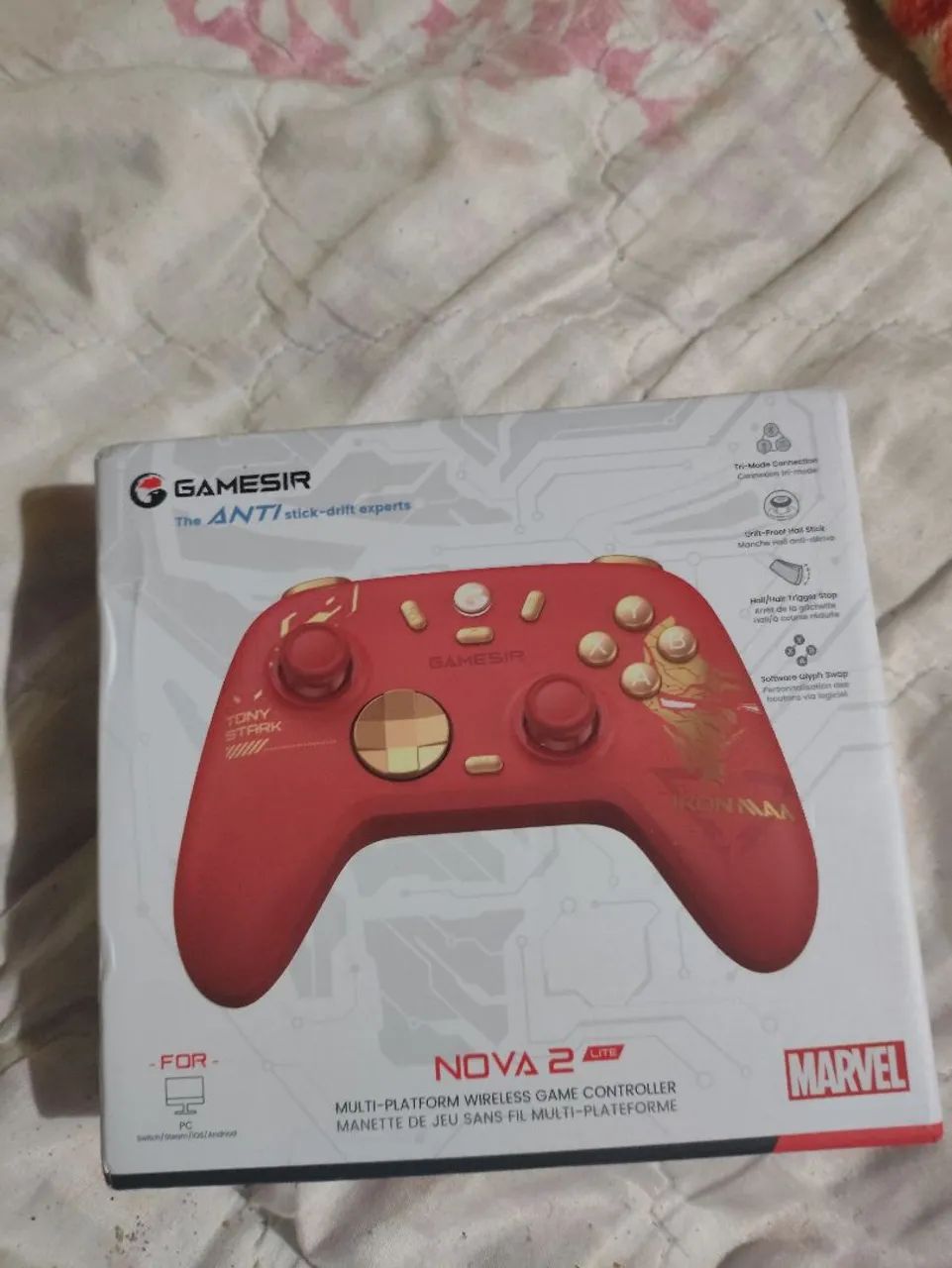 Gamesir nova lite 2 edição limitada iron man  - Foto 3