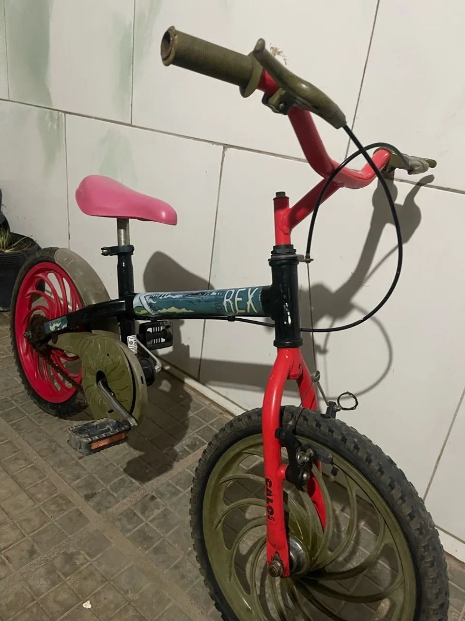 Bicicleta infantil Caloi Rex  - Foto 4