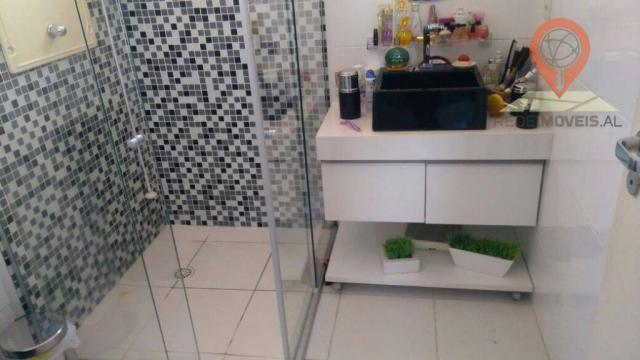 Apartamento com 2 dormitórios à venda, 110 m² por R$ 550.000 - Jatiúca - Maceió/AL - Foto 6