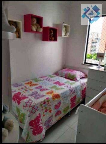 Apartamento com 3 dormitórios à venda, 65 m² por R$ 360.000 - Meireles - Fortaleza/CE - Foto 4