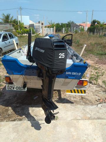 Vendo este lindo motor de popa Mercury 25/30 Hp Sea Pro - Foto 2