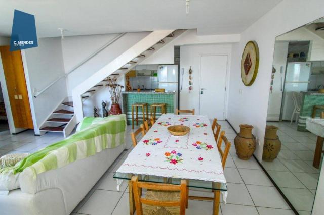 Apartamento Duplex para alugar, 130 m² por R$ 4.000,00/mês - Mucuripe - Fortaleza/CE - Foto 20