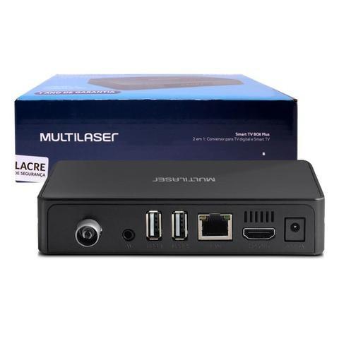 Conversor Digital e Smart Tv Box Android 2x1 PC001 Multilaser 1GB Ram 8GB Usb Hdmi Full Hd - Foto 4