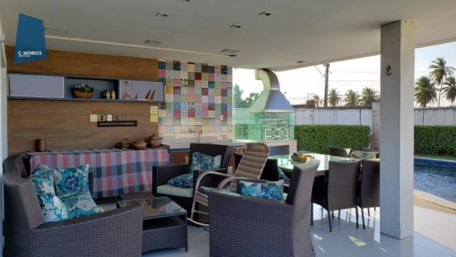 Casa no Alphaville Fortaleza com 4 dormitórios à venda, 310 m² por R$ 1.800.000 - Cararu - - Foto 19