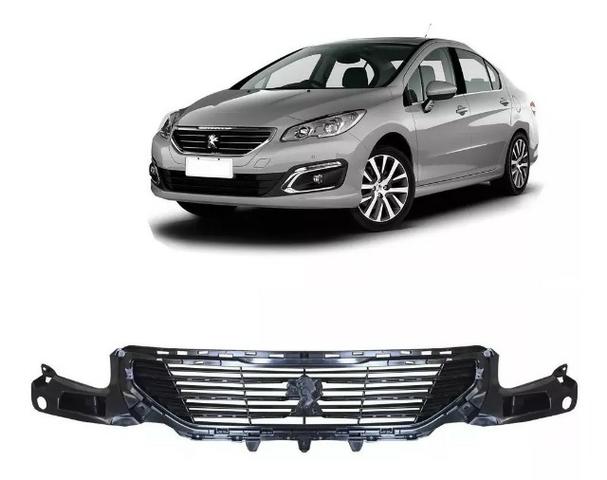 Grade Superior Radiador Preta Peugeot 308 e 408 2016 17 2018