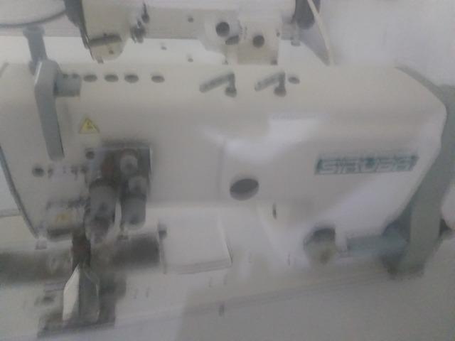 Máquina De Costura Pespontadeira 2 Agulhas Ponto Fixo - Foto 3