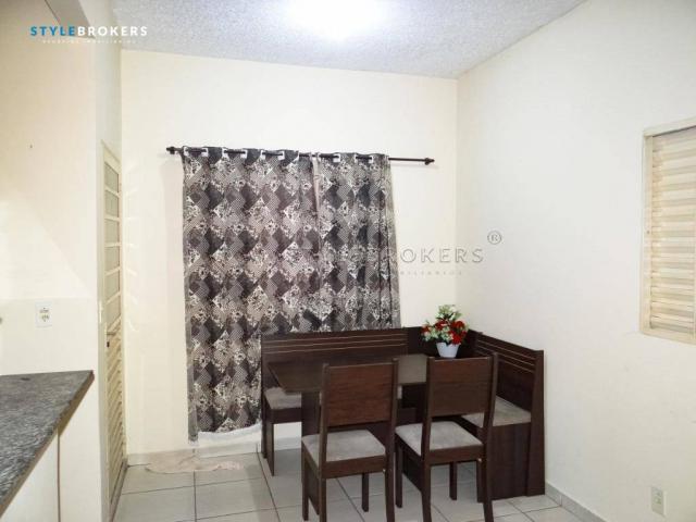 Casa com 2 dormitórios à venda, 50 m² por R$ 118.000 - Bairro Residencial Aricá - Cuiabá/M - Foto 2