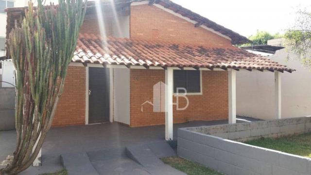 Casa com 3 dormitórios para alugar, 120 m² por R$ 1.500,00/mês - Progresso - Uberlândia/MG