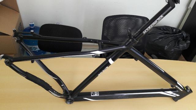 Quadro 29 tamanho 21 Vicinitech Elite Nine Solda Lisa + canote (Muito leve) - Foto 5