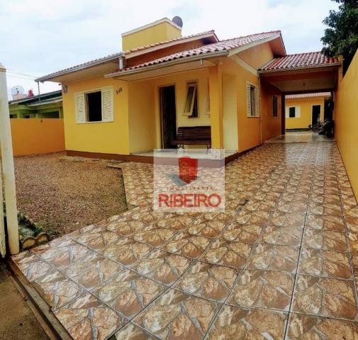 Casa com 2 dormitórios à venda, 130 m² por R$ 270.000 - Nova Divinéia - Araranguá/SC - Foto 3