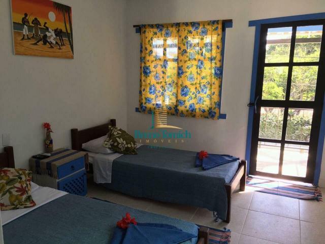 Pousada à venda, 900 m² por r$ 1.800.000 - cidade alta - santa cruz cabrália/ba - Foto 12