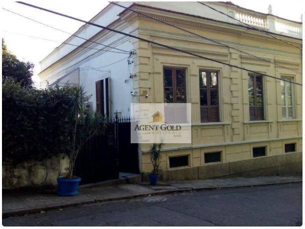 Casarão de 03 andares em rua tranquila de Santa Tereza