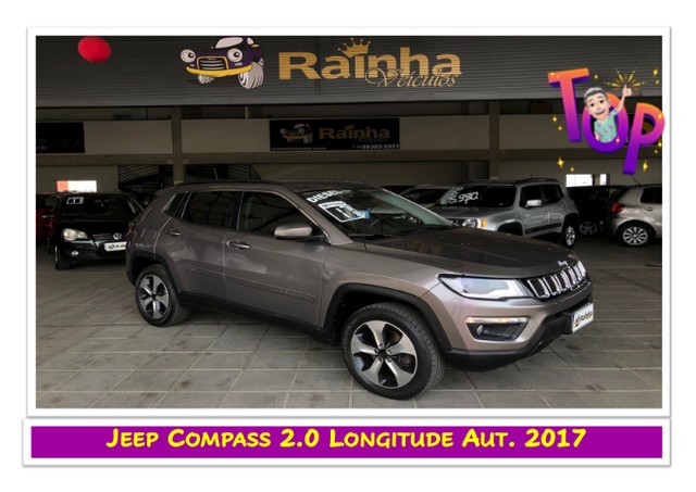 JEEP COMPASS 2.0 LONGITUDE 4X4 DIESEL AUT. 2017