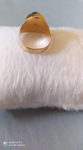 Anel Masculino em Ouro 18 K / 750 Magnífico. - Foto 4