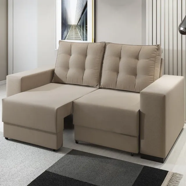 Super Promoção!!Sofa Retratil Perfeito Para Ambientes Reduzidos Com Frete Gratis!!