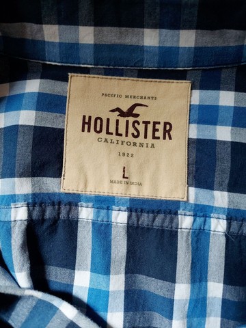 Camisa xadrez Hollister  - Foto 3