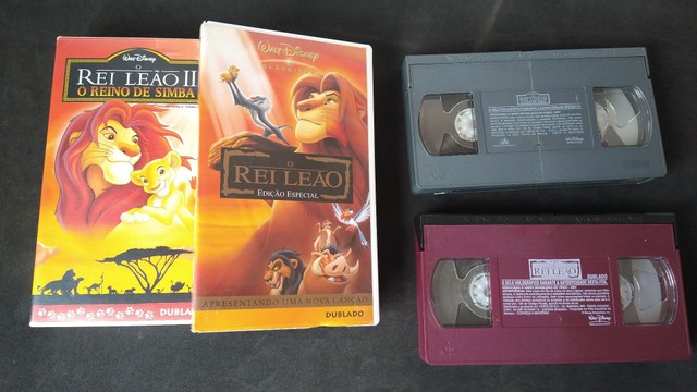 Fita Vhs Uma Historia A Tres Orig Dublado