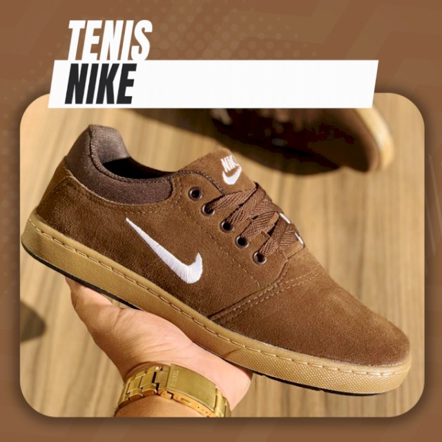 sapatenis nike marrom