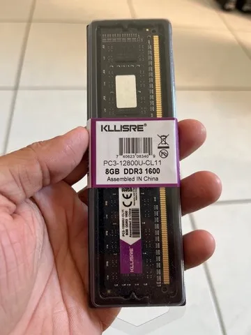 Memória ddr3 8gb pc 1600 lacrada
