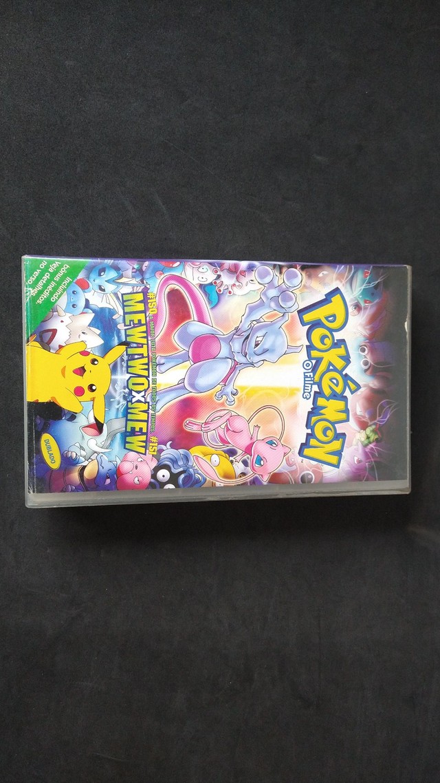 Pokémon O Filme Mewtwo X Mew Vhs Original Dublado