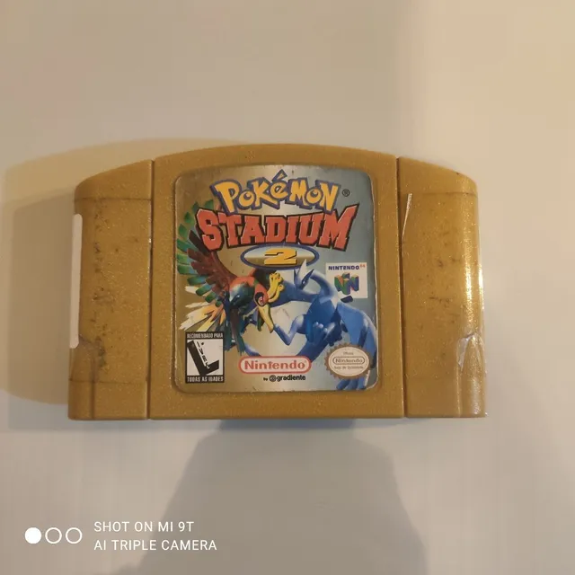 Cartucho - Fita Pokemon Yellow Edição Especial com Caixa Original