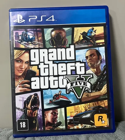 Jogo Grand Theft Auto V (GTA 5) - PS4 - MeuGameUsado