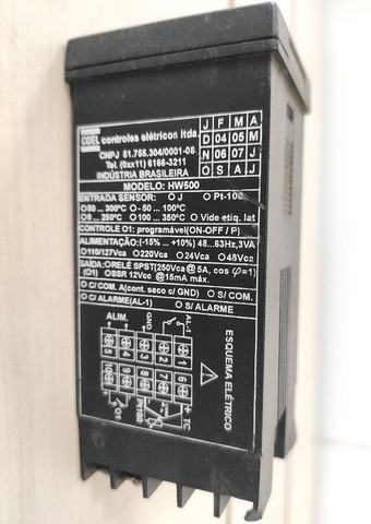 Controle eletrico nível Coel temperatura HW800/r 350 220v - Foto 3