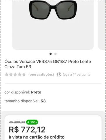 Óculos Versace edicao especial - Foto 3