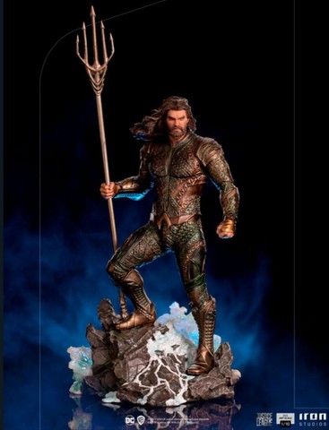 Aquaman Zack Snyder's Justice League Iron Studios 