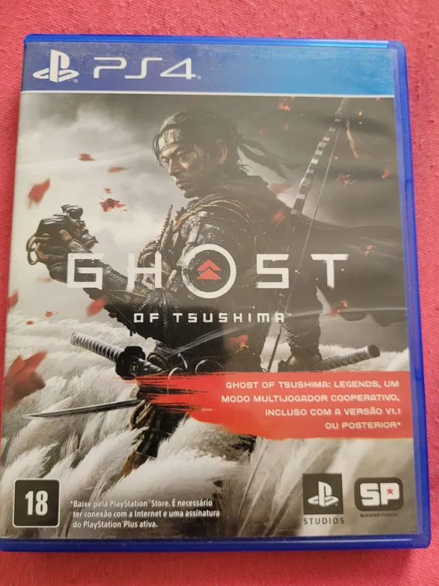 Jogo Ghost OF Tsushima Versão do Diretor PS5 Mídia Física - Playstation -  Case Plus