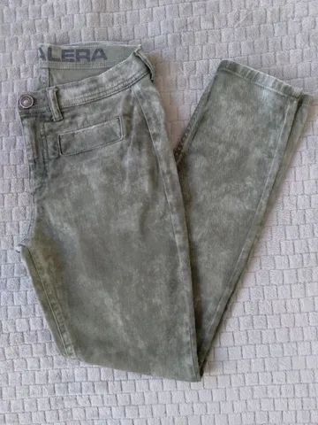 calça jeans verde cavalera - tam 38 - Foto 3