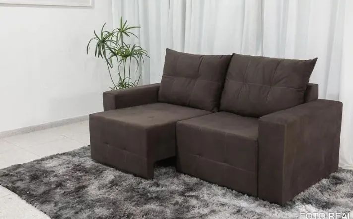 Sofá Retrátil e Reclinável Jotta