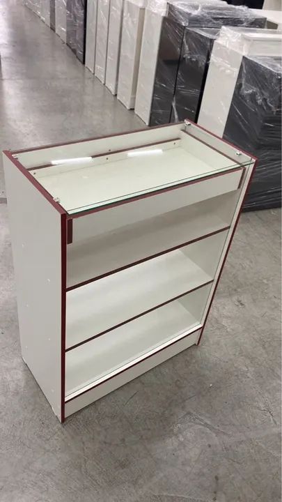 Balcão vitrine c/ Gaveta Expositora MDF